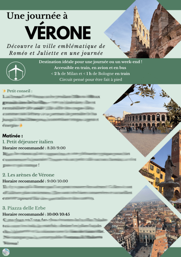 Vérone, voyage, city break, Italie, road trip, travel